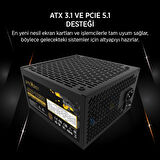 James Donkey JDP1050 APFC 12CM 1050W Bronze 80+ ATX 3.1 PCI-E 5.1 Power Supply