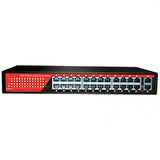 EZCOOL 24port EZ-24PSF GIGABIT 2-SFP 320W POE YÖNETİLEMEZ SWITCH