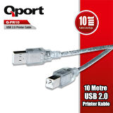 QPORT Q-PR10 USB 2.0  10 METRE PRINTER KABLOSU