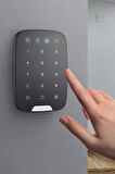 Ajax KeyPad Kablosuz Dokunmatik Tuş Takımı Kuyumcusu Siyah