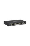 HILOOK NS-0310P-60(B), 8Port, Megabit, PoE 60W, 2 Port Gigabit Uplink, Long Range 250Metre, Yönetilemez, Masaüstü Switch