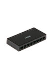 DAHUA PFS3008-8GT-L, 8 Port, GigaBit, Yönetilemez, Masaüstü Switch