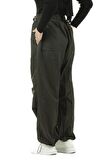 Parasut Kumaş Pantolon-Haki