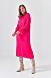 Ftz Women Kadın DÜz Basic Tunik Fuşya 20678