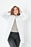 Ftz Women Kadın Kapitoneli Kap Ekru 30629