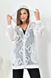 Ftz Women Kadın Kesme Jakar Cap Ekru 30845