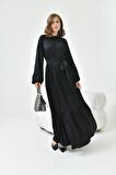 FTZ WOMEN Kadın JAKAR ELBİSE Siyah 30857