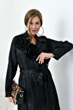 Ftz Women Kadın Abaya Kap Siyah 30864