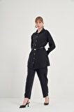 FTZ Women Kadın Pantolonlu Takım  Siyah 31035