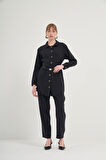 FTZ Women Kadın Pantolonlu Takım  Siyah 31035