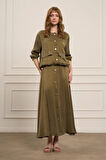 FTZ Women Kadın Cupra Etekli Takım  Haki 31063