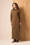 FTZ Women Kadın Safir Elbise  Kahve 31261