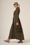 FTZ Women Kadın Cotton Elbise  Haki 31350