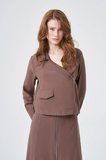 FTZ Women Kadın Begonya Etekli Takım  Kahve 31367