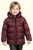 Kız Çocuk Polarlı Kürklü Kapüşonlu Su Geçirmez Rüzgara Dayanıklı Şişme Kışlık Mont Kaban