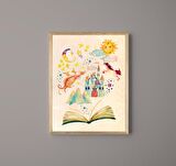 Fairytale Ahşap Tablo