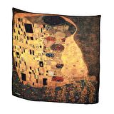 Gustav Klimt The Kiss Desenli Bandana