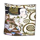 Gustav Klimt Expactation Desenli Bandana