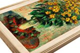 Monet Ayçiçekleri Ahşap Tablo