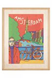İkigai Amsterdam Ahşap Tablo