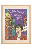 İkigai London Erkek Ahşap Tablo