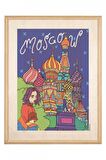 İkigai Moscow Ahşap Tablo