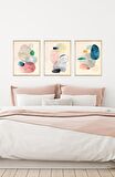 Triple Art Abstract Ahşap Tablo