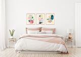 Triple Art Abstract Ahşap Tablo