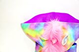 Morikukko Unicorn Büyük Boy Kapüşonlu Sırt Çantası