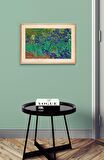 Van Gogh Irisis Ahşap Tablo