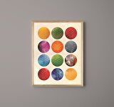 Life Circles Ahşap Tablo