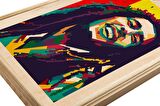 Bob Marley Ahşap Tablo