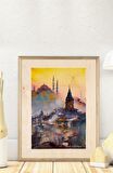 Cüney Şenyavaş İstanbul 1 Ahşap Tablo