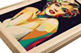 Marilyn Monroe Ahşap Tablo