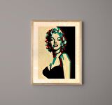 Marilyn Monroe 5 Ahşap Tablo