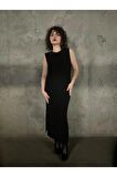 Triko Maxi Elbise