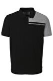 Erkek Polo Yaka Tişört Beyaz %100 Pamuk Slim Fit Ribanalı Kol T-shirt NCS JEANS 1164