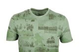 Erkek Çağla Slim Fit Baskılı Bisiklet Yaka %100 Pamuk T-shirt 1983