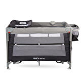 Kraft Easy Fold Anne Yanı Oyun Parkı 70*110 cm Açık Gri