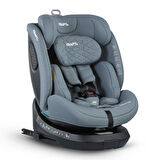 Kraft Royal PR i-size (40-150 cm) 0-36 Kg Oto Koltuğu Açık Gri