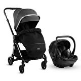 Kraft Focus Travel Sistem Bebek Arabası Gri