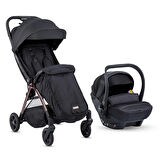 Kraft Magic Travel Sistem Bebek Arabası Siyah Bronz