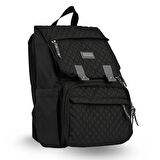 Arya Anne Bebek Bakım Sırt Çantası Siyah