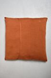 Peraluna FREE PILLOW %100 Organik Pamuk Triko Yastık Kılıfı 45X45 CM Kahve