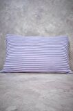Peraluna FREE PILLOW %100 Organik Pamuk Triko Yastık Kılıfı 60X40 CM Lila