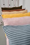 Peraluna FREE PILLOW %100 Organik Pamuk Triko Yastık Kılıfı 60X40 CM Açık Mavi