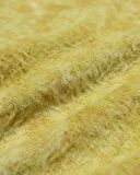 Far Afield ECLIPSE  KNIT - FULLY TIE DIE Bisiklet Yaka Standart Kesim Batik Desen Tüylü Erkek Triko Kazak - Sarı