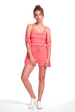 Peraluna Sunset Bloom Atlet, Kadın Atlet - Pembe Turuncu Multi