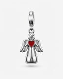 Kadın Gümüş Bileklik Uyumlu Melek Model Charm