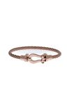 Unisex Rose Renk Çelik Bileklik